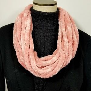 Velour Infinity Scarves with Magnet Clasp
